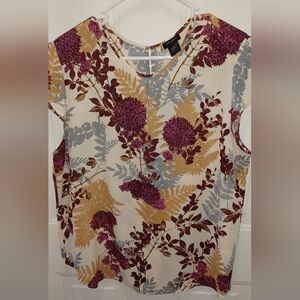 Ann Taylor Floral Print Women's Top